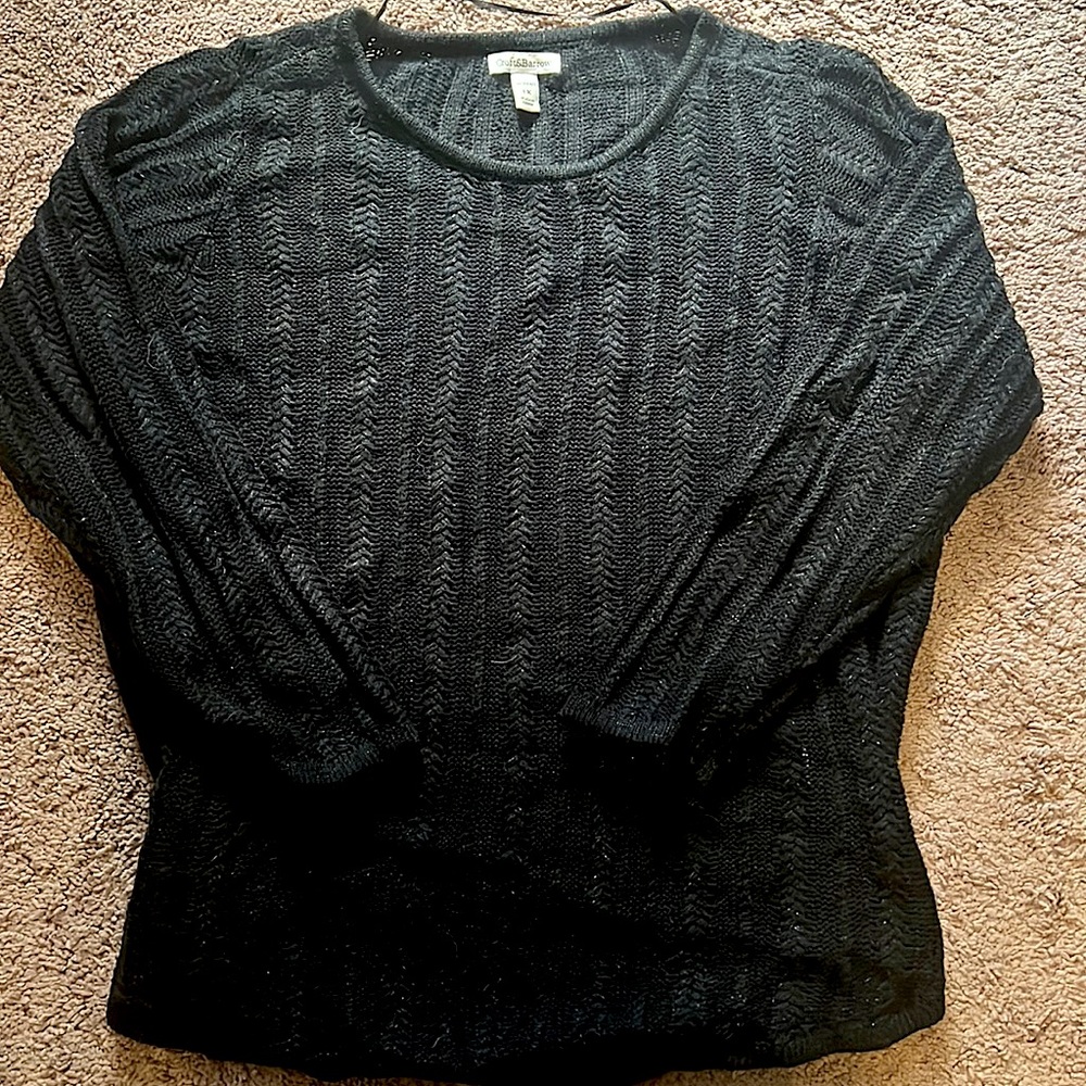 Black sweater